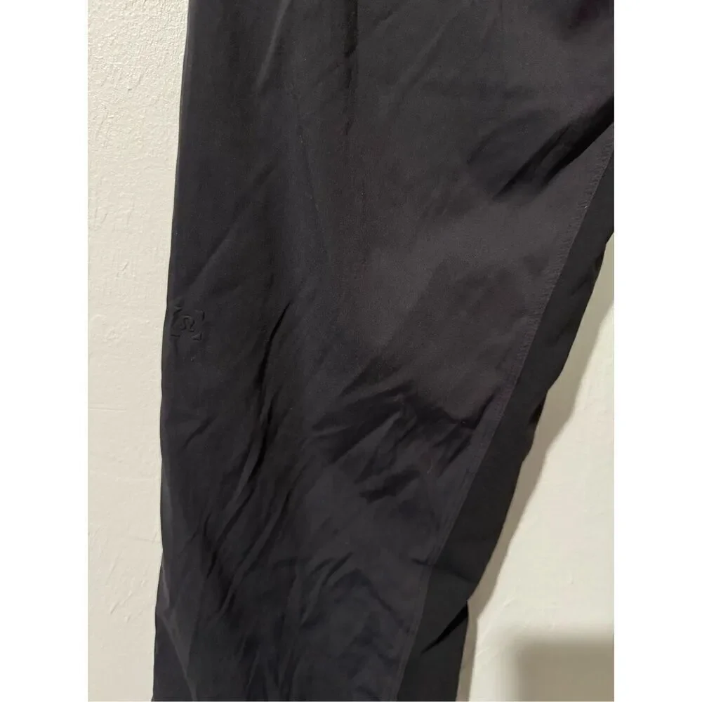 Lululemon men’s black lined joggers pants L